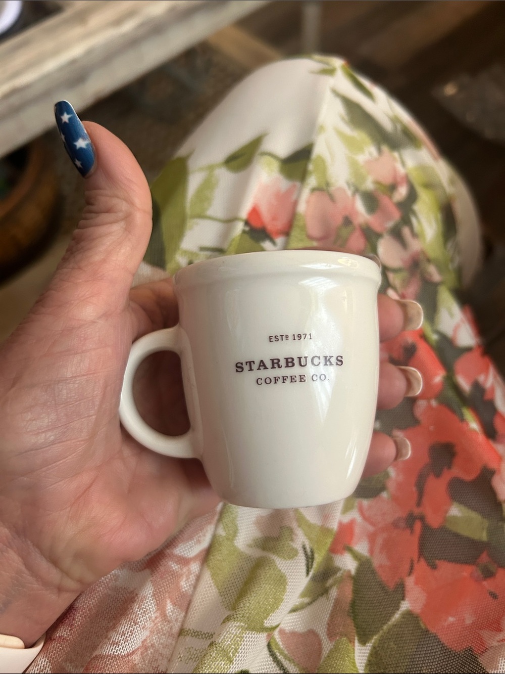 50%off w❤️ 2006 SMALL Starbucks Coffee Cup / Mug- Espresso Size